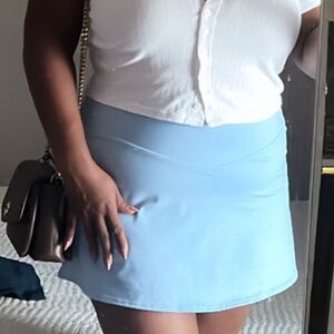 Antonio Melani Light Blue Athletic Skort - Size XL